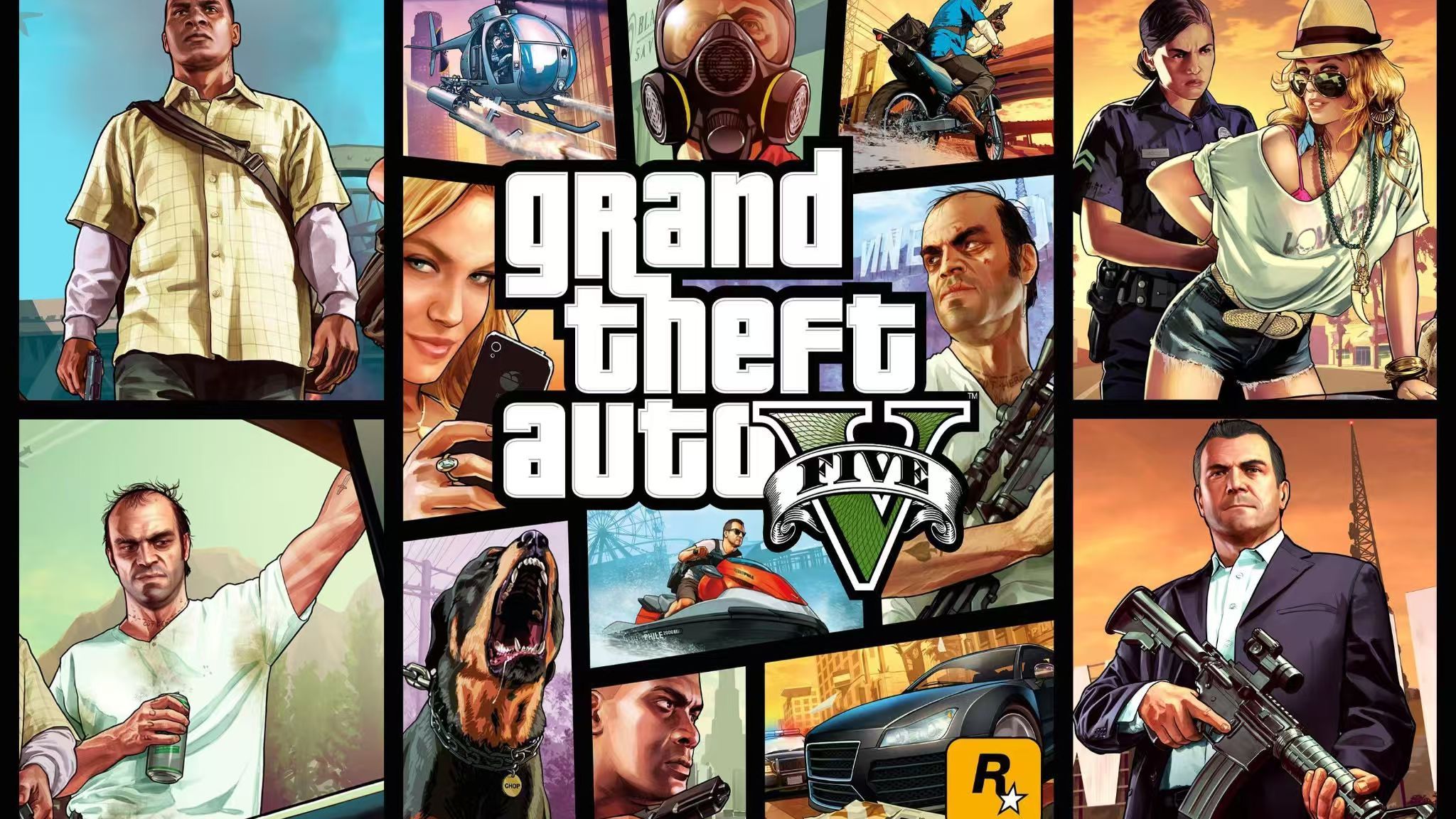 Mac版｜GTA 5_侠盗猎车手5 中文版 苹果电脑免费下载 R星出品_Mac游戏
