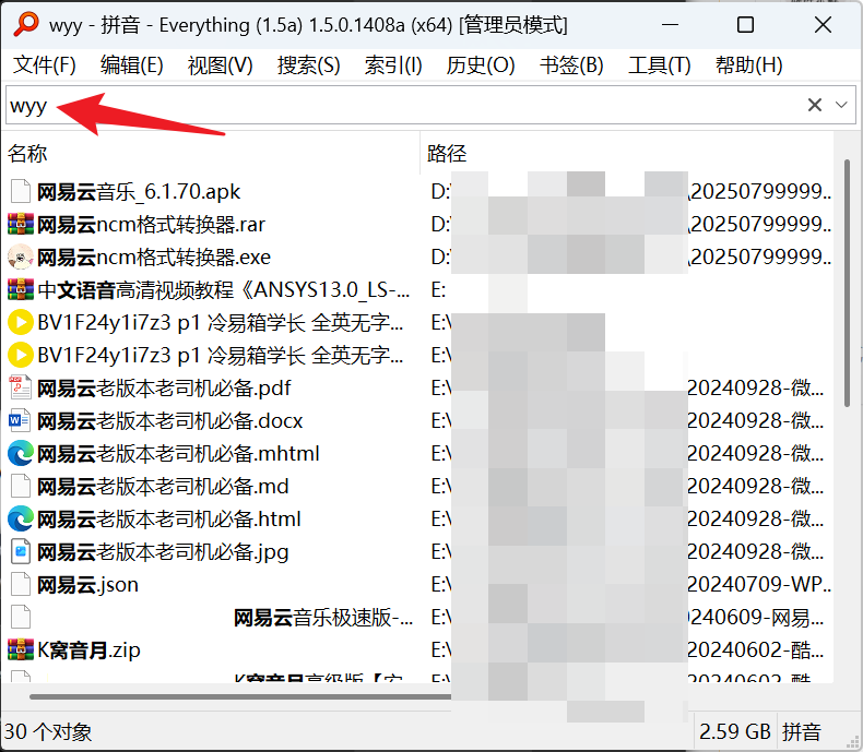 图片[9]-Everything - 1.5 最新版本下载，电脑免费安装附使用教程